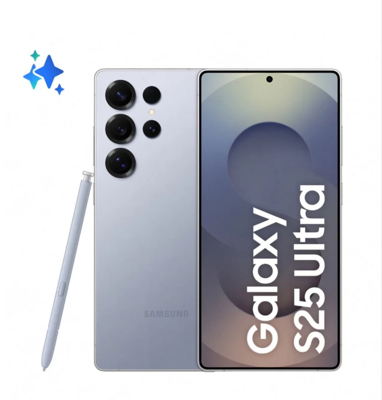 سامسونج جلاكسي إس 25 الترا 512. جيجا. تيتانيوم فضي، ازرق